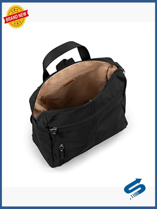 Recycled Nylon Backpack, Spacious with Adjustable Strap main image 5